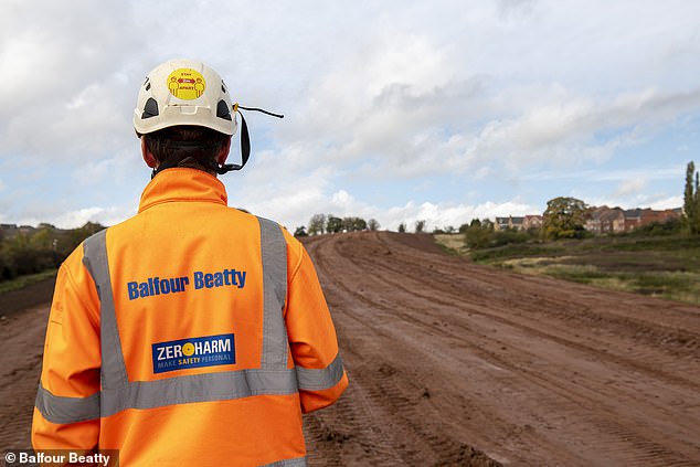 New plan: Balfour Beatty said it would be responsible for building more than 10 miles of new motorways and dozens of new structures as part of the Lower Thames Crossing project