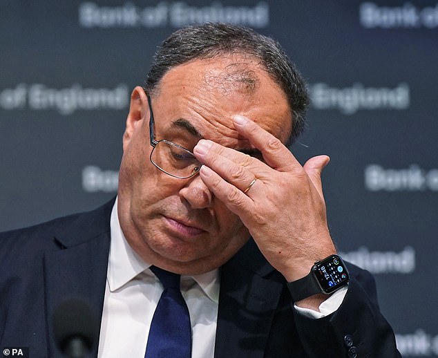 Under pressure: Bank of England boss Andrew Bailey will make a humiliating U-turn