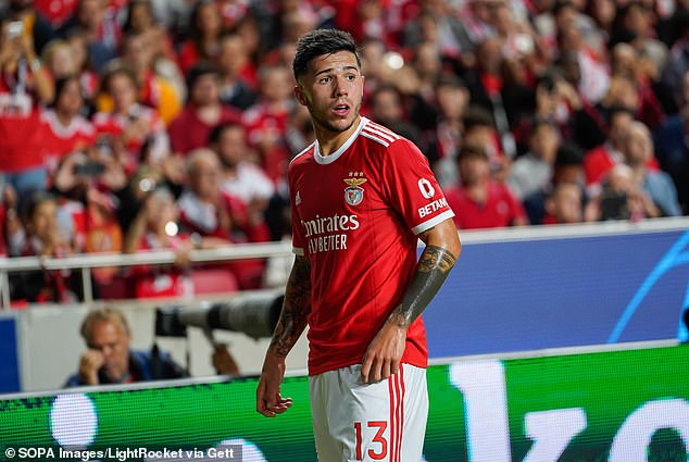 Benfica REJECT Chelseas opening bid for Enzo Fernandez