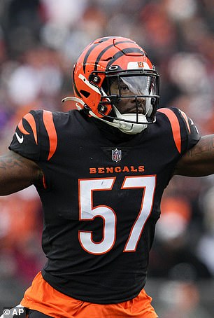 Cincinnati Bengals linebacker Germaine Pratt yelled at teammate Joseph Ossai after the loss