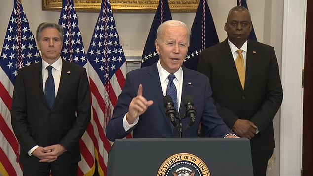 President Joe Biden announced that the United States would send 31 M1 Abrams tanks to Ukraine.  He called them 'The most capable tanks in the world'.