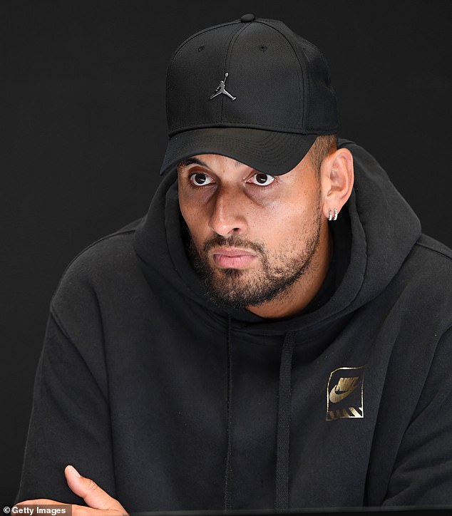 A heartbroken Kyrgios shocked the tennis world when he announced he was withdrawing from the Open with a knee injury on Monday, just 24 hours before his first match was due to begin.  He and his physio, Will Maher, said the joint had become a problem two weeks earlier.