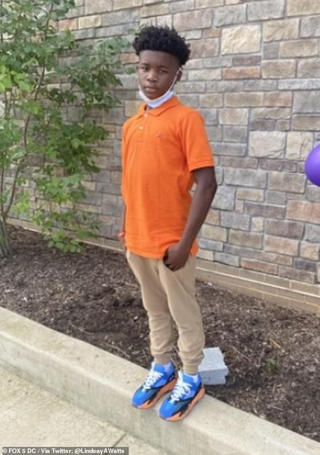 Karon Blake, 13, of Washington DC, was fatally shot by an unidentified homeowner on January 7.  Blake and the man reportedly clashed before Blake was shot multiple times.