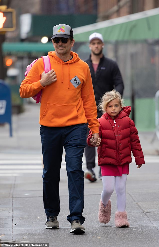 The family is first!  Bradley Cooper celebrated his 48th birthday by spending some quality time with his five-year-old daughter, Lea De Seine, in New York on Thursday.