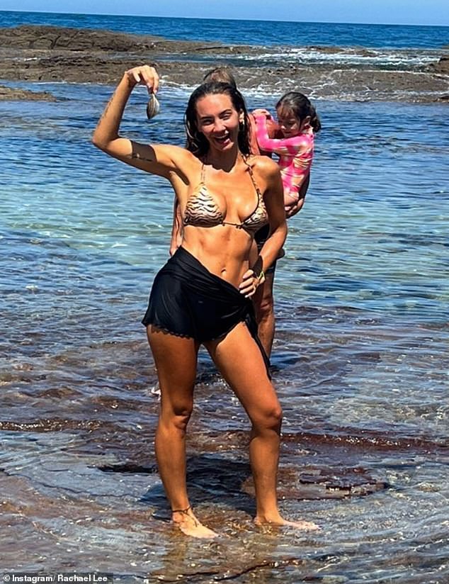 Rachael Lee showed her ex-fiancé Braith Anasta what he was missing on Thursday when she posted a slew of bikini pics on Instagram after spending the day at the beach.
