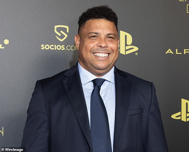 The Brazilian FA have asked for the help of Ronaldo (above) to secure the services of Luis Enrique