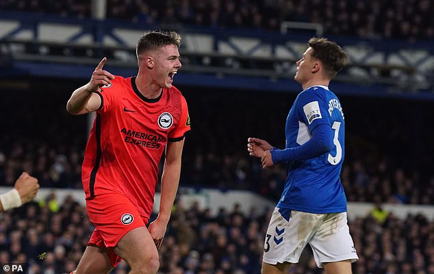 Brighton are ready to block any proposed loan move for striker Evan Ferguson (above)