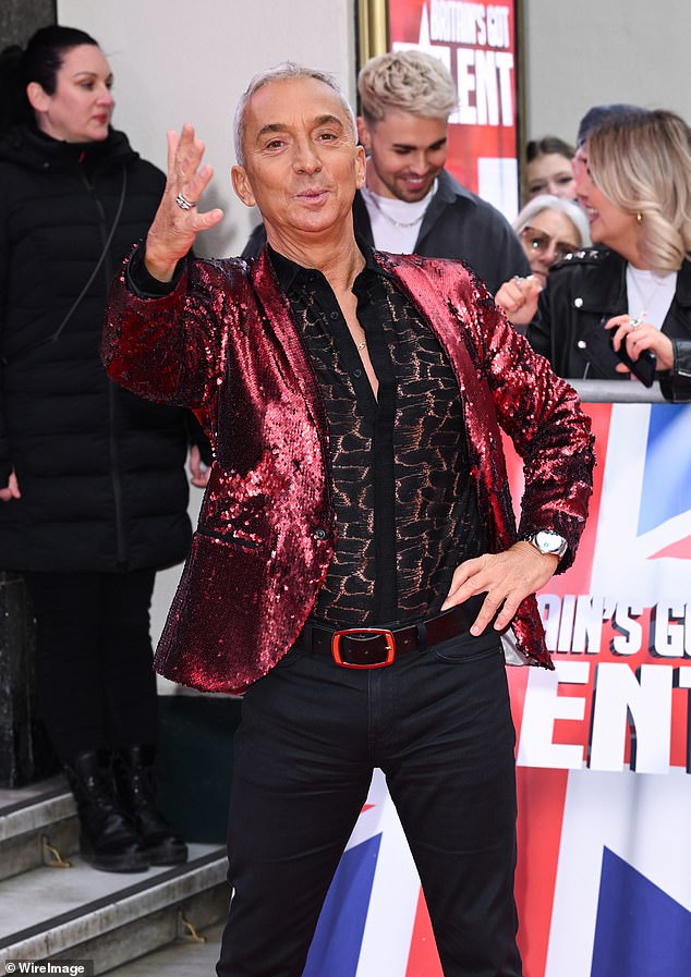 Mistake: Bruno Tonioli, 67, allegedly threw the Britain's Got Talent auditions into chaos when he pressed his Golden Buzzer a second time before admitting he had never watched the show.