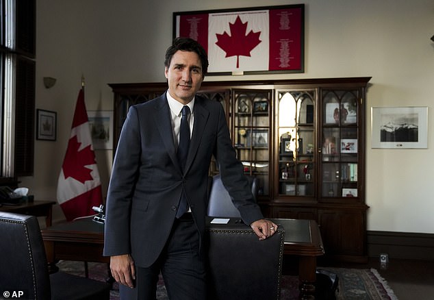 The recent backing for the measure was sparked by a policy implemented in Canada last Sunday by the country's Prime Minister Justin Trudeau (pictured), after he earlier proposed banning foreigners from buying property in Canada last year.