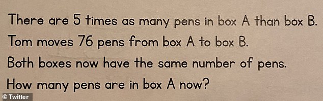 The maths homework question Sky News' Anna Botting needed help solving