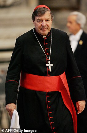 Cardinal George Pell, 77, is known as the Vatican's treasurer and was granted a leave of absence while facing trial for child sex crimes in Australia.  he has delivered his passport