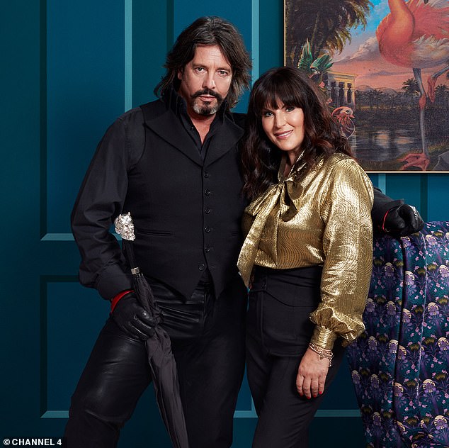 Make up?  Changing Rooms is being phased out by Channel 4 after just two series restarted amid falling ratings, it has been claimed (presenters Laurence Llewelyn-Bowen and Anna Richardson pictured)