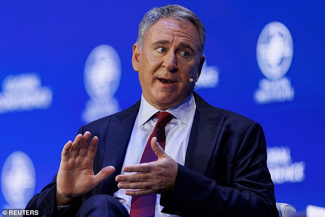 Record returns: Citadel, a Chicago-based fund run by Ken Griffin (pictured), raised £13bn in profits for investors last year