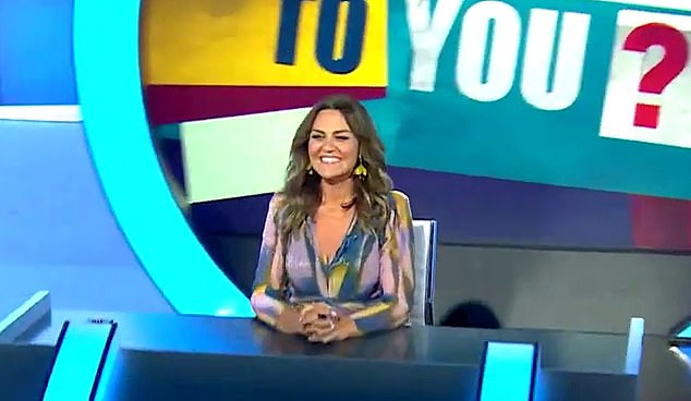 Chrissie Swan will soon return to Channel 10 for the second series of the popular comedy show Would I Lie to You?  In the photo: Chrissie Swan in scene of the new season of WILTY