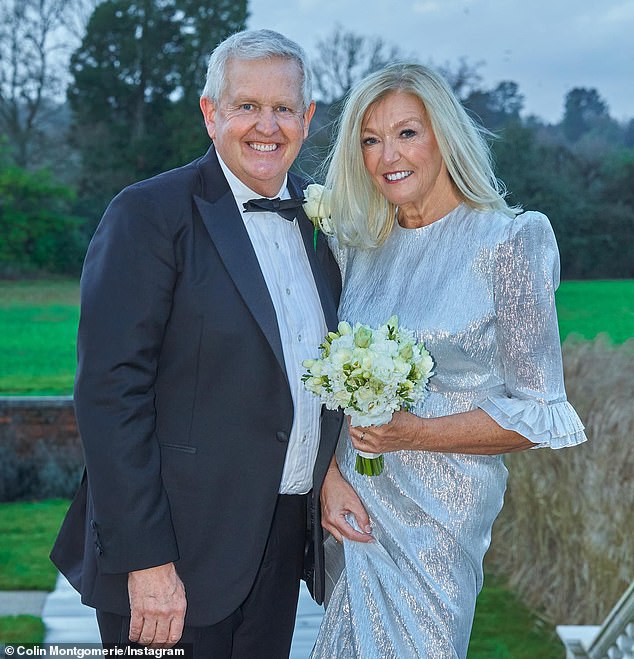 'The perfect day': Professional golfer Colin Montgomerie has married for the third time