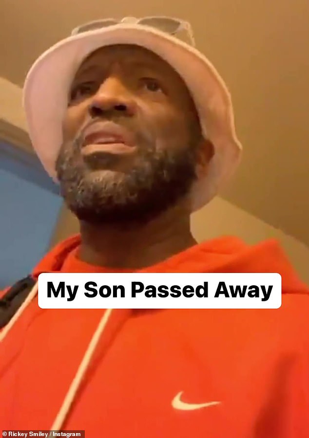 Bad news: Comedian Rickey Smiley revealed that his eldest son Brandon Smiley had passed away at the age of 32 on Sunday