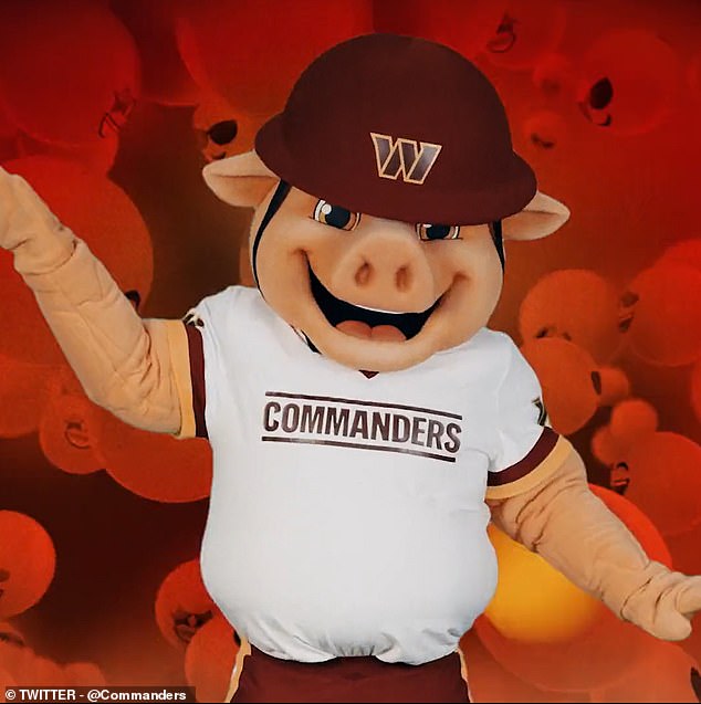 Washington Commanders Major Tuddy mascot 2023 shirt - Limotees