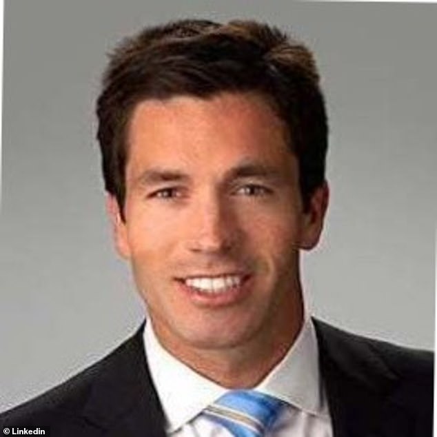 The Harvard-educated banker had just filed for divorce.  He is shown in a photo on his LinkedIn page.