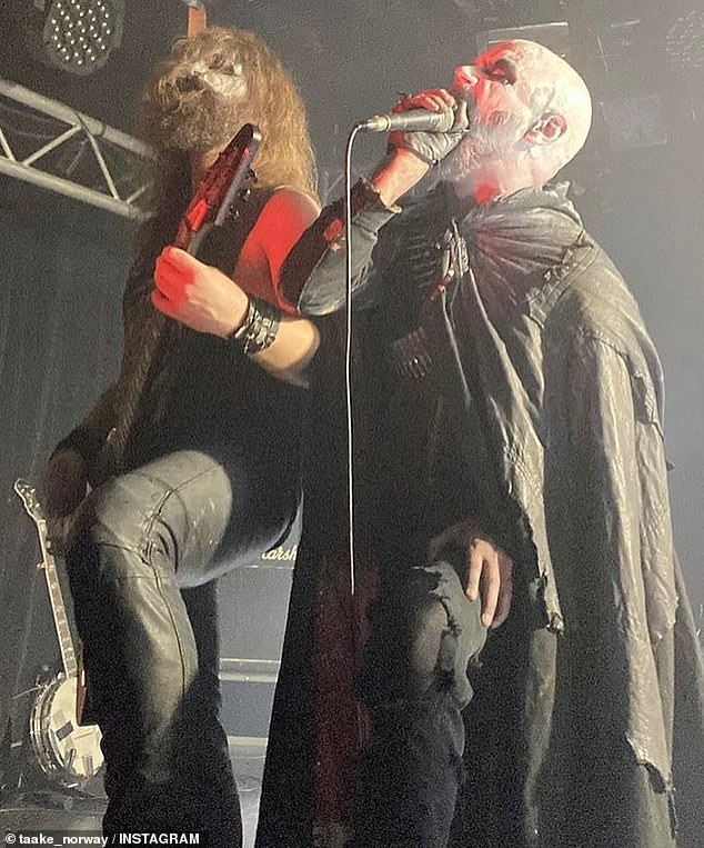 Controversial Norwegian black metal band Taake's (pictured) Australian tour in February has been scrapped