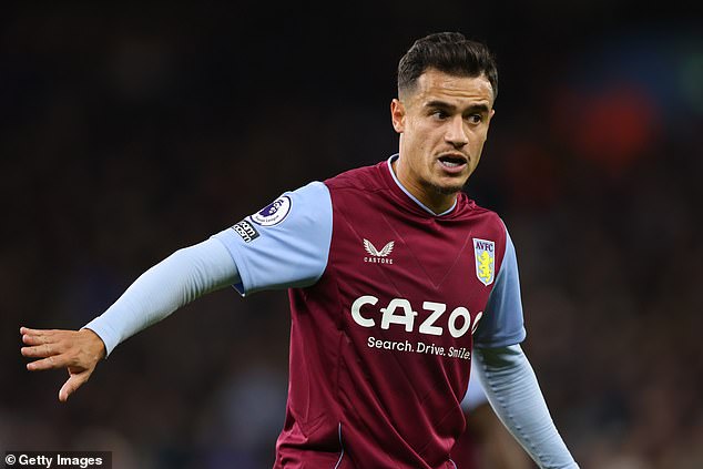 Aston Villa midfielder Philippe Coutinho is wanted on loan by Brazilian club Corinthians