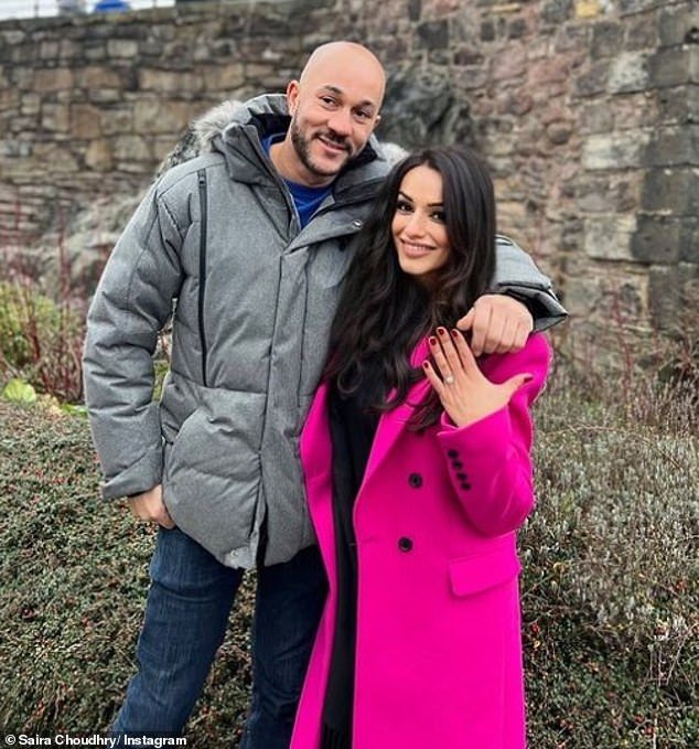 Congratulations!  Former Coronation Street star Saira Choudry has announced that she is engaged to her partner Marcus Jackson, 23 years after they first met.