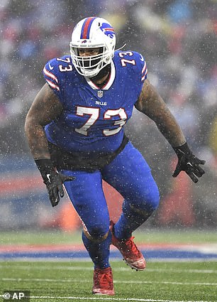 Dion Dawkins of the Buffalo Bills