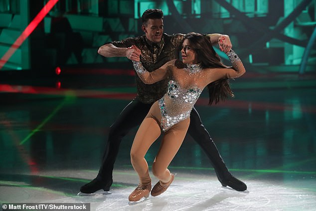 Support: Dancing On Ice's Oti Mabuse jumped to Ekin-Su Cülcüloğlu's defense following his recent racy performance which garnered over 100 Ofcom complaints