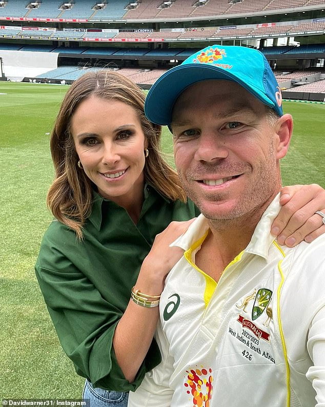 David Warner has revealed why he didn't open up about his loving wife Candice and their children after their 100th Test match.