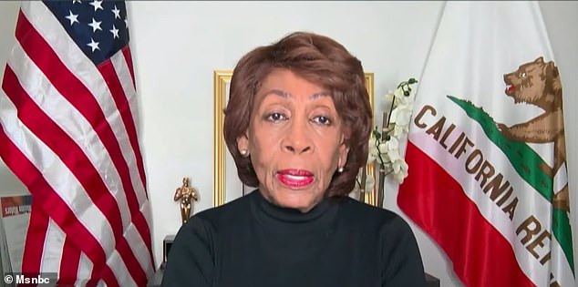 Congresswoman Maxine Waters says Sens. Sinema and Machin 