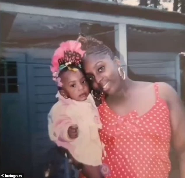 Tyra Moore (15-year-old pictured with her 1-year-old daughter), from Detroit, became pregnant as a teenager but didn't tell her mother until 36 weeks.