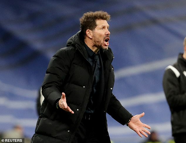 Diego Simeone has revealed that his future at Atlético de Madrid will depend on how the club ends the season