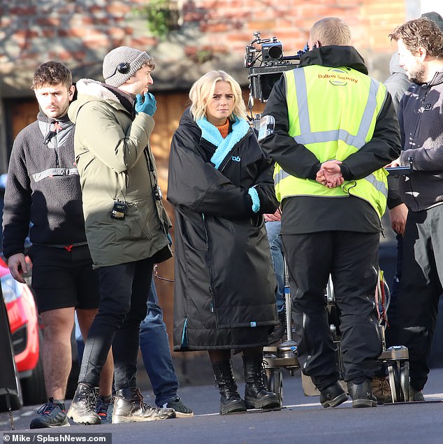 Back to work!  Filming for the highly anticipated Doctor Who series 14 resumed in Bristol on Friday, with Millie Gibson walking onto the set.