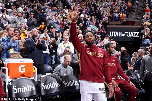 Utah Jazz gave Donovan Mitchell a hero's welcome on his return to Salt Lake City