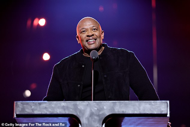 The latest: Dr. Dre is slated to sell a collection of his catalog and streaming revenue in a deal said to be between $200 million and $250 million.  He was photographed in Los Angeles in November.