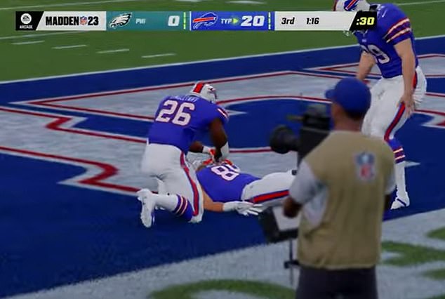 EA Sports will update Madden NFL 23 to remove a CPR-simulating touchdown celebration