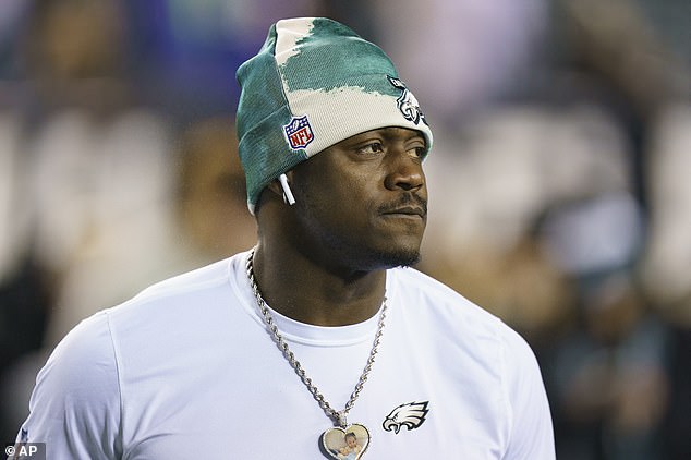 Eagles wide receiver AJ Brown addressed a tense moment on the sidelines in last week's win