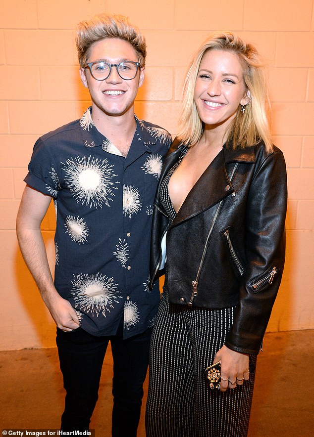 Triangle?  Ellie finally spoke out about the rumor over Christmas recently, but now regrets 'admitting' Ellie and Niall pictured together in 2015)