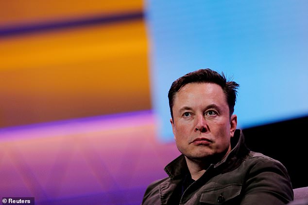 Elon Musk has broken the world record for accumulating the largest losses of his personal fortune in history, according to Guinness World Records.  Pictured: Musk in Los Angeles, California, June 13, 2019