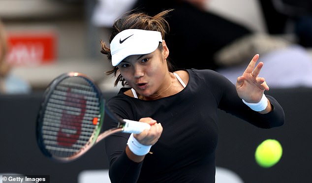 Emma Raducanu will head to the Australian Open despite picking up an ankle injury on Thursday