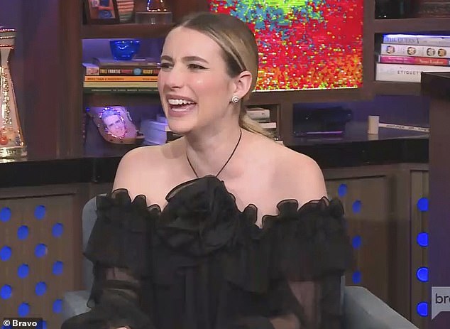 Favorite rom-com: Emma Roberts revealed during a talk show appearance Tuesday that My Best Friend's Wedding, starring her aunt Julia Roberts, is her favorite rom-com.