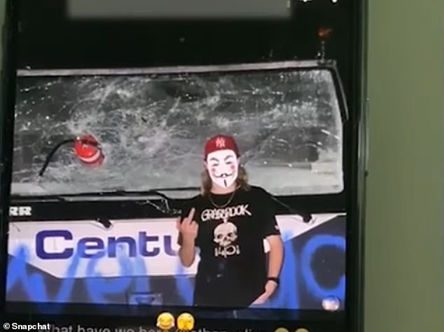 Two teenage boys filmed themselves vandalizing millions of dollars worth of machinery belonging to two local Cairns businesses.