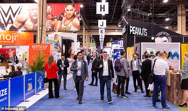 Events: Shows hosted by Informa include the Licensing Expo in Las Vegas (pictured) and Middle East Film and Comic Con, a major pop culture festival