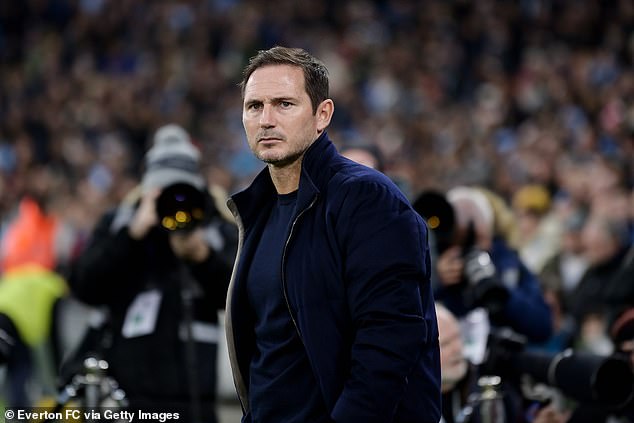 Everton boss Frank Lampard is the bookies' favorite to be sacked in the Premier League.