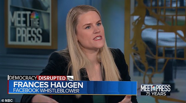 Facebook whistleblower Frances Haugen said the social media company fears government intervention because it could cut its profits by 20%.