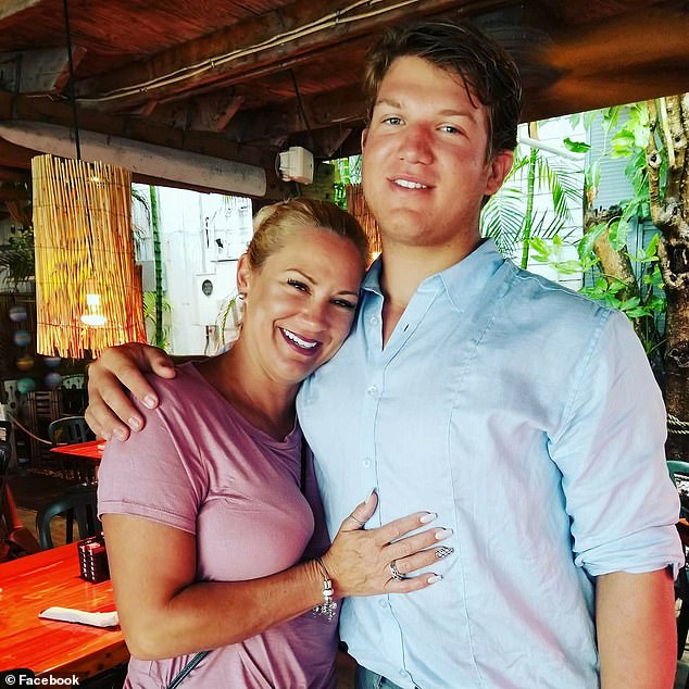 22-year-old diver and spearfisherman Dylan Gartenmayer (right) was rescued after being swept away by the Gulf Stream while diving more than 5 miles off the Florida Keys.