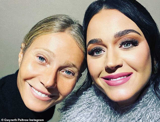 Katy?  Fans found something a little off about the singer's appearance in a close-up selfie shared by GOOP podcast host Gwyneth Paltrow on Thursday.