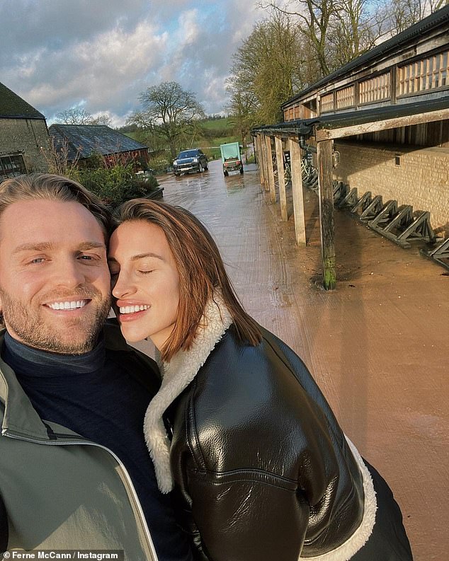 Ferne McCann lauds fiance Lorri Haines as she shares cosy