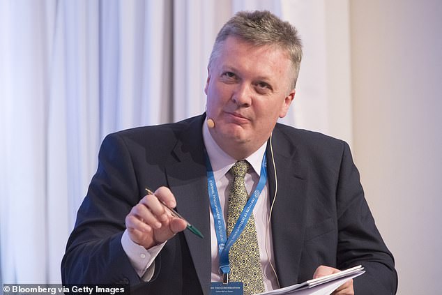Huw Pill (pictured) warned that even if energy prices stabilized, labor shortages and supply chain problems could mean inflation could prove more stubborn