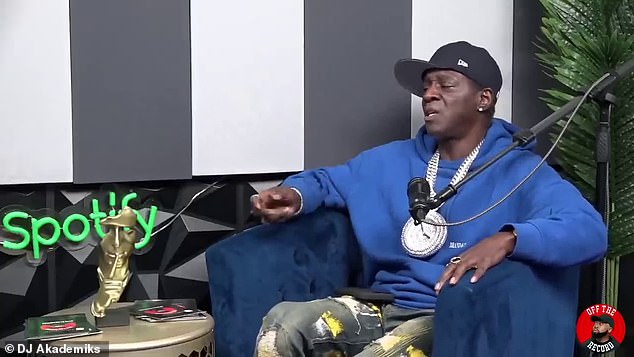 Emotional: Flavor Flav revealed he spent $2600 a day on drugs for six years at the height of his addiction in a candid chat with DJ Akademiks' Off The Record Spotify podcast.