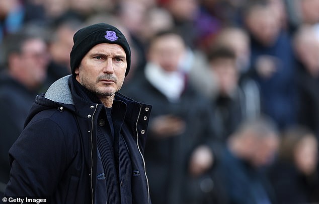 Everton manager Frank Lampard (above) has urged supporters to stay with the club.